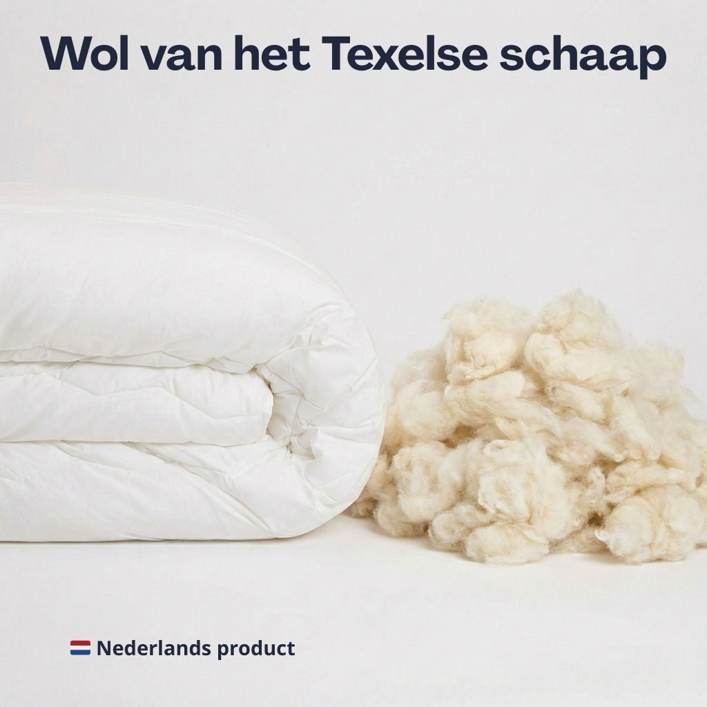 Texel Wool 4-seizoenen dekbed